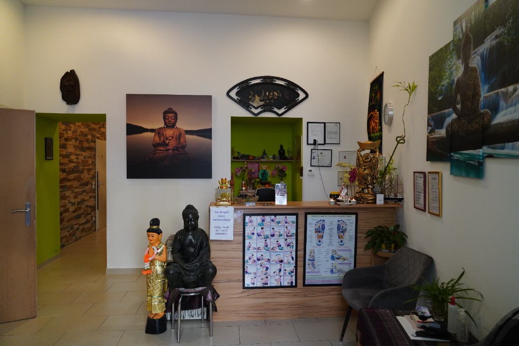 Empfangsbereich von Mai Thai-Massage
